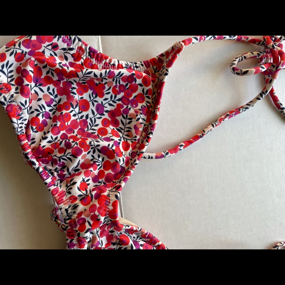 J.Crew Liberty Floral Bikini Swimsuit Set Size XS - Picture 9 of 12